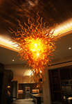 Amber Chandelier in Las Vegas